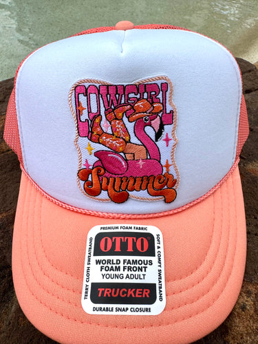 Cowgirl Summer YOUTH Trucker Hat (Youth)