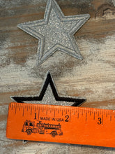 Load image into Gallery viewer, Metallic Star Iron On Patches