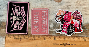 Howdy Honey Iron On Patches