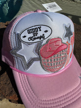 Load image into Gallery viewer, Giddy Up Cowgirl Trucker Hat