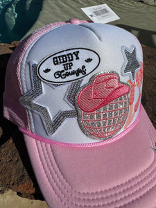 Giddy Up Cowgirl Trucker Hat
