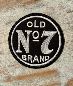 Whiskey Iron On Patches