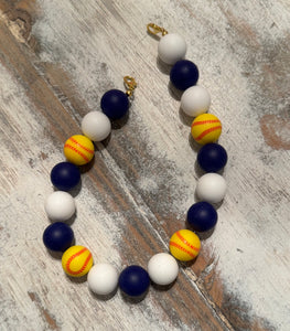 Softball & Mom of Both BEAD CHAINS for Trucker Hats