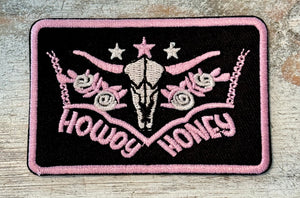 Howdy Honey Iron On Patches