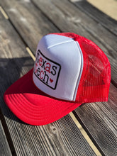 Load image into Gallery viewer, Texas Tech Patch Trucker Hat