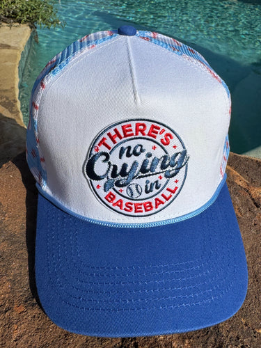 There’s No Crying in Baseball Trucker Hat