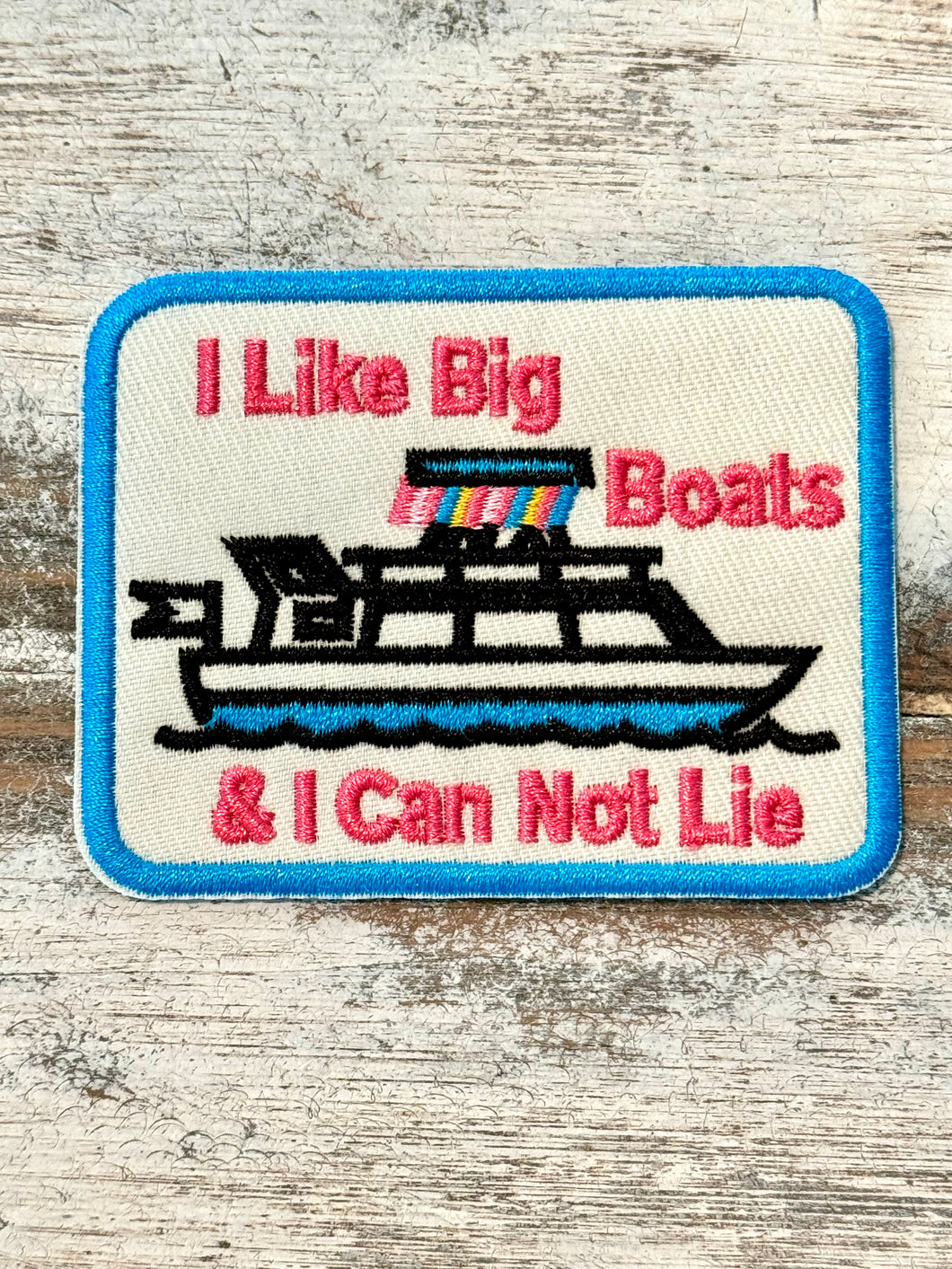 Boat & Lake Iron On Patches