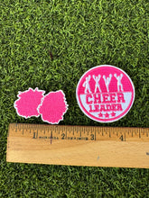 Load image into Gallery viewer, Pink Cheer Iron On Patches