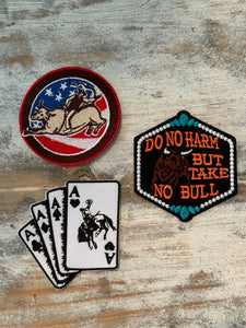 Rodeo Iron On Patches