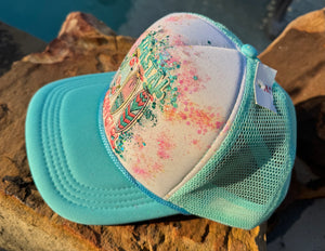Glitter Coastal Cowgirl Trucker Hat