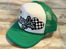 Load image into Gallery viewer, Eagles Sequined Patch Trucker Hat