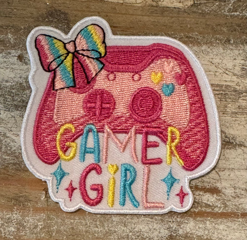 Gamer Girl Iron On Patch