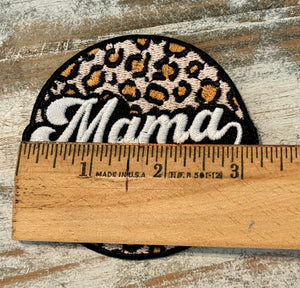 Mama Iron On Patches