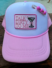 Load image into Gallery viewer, Talk Dirty To Me Martini Trucker Hat