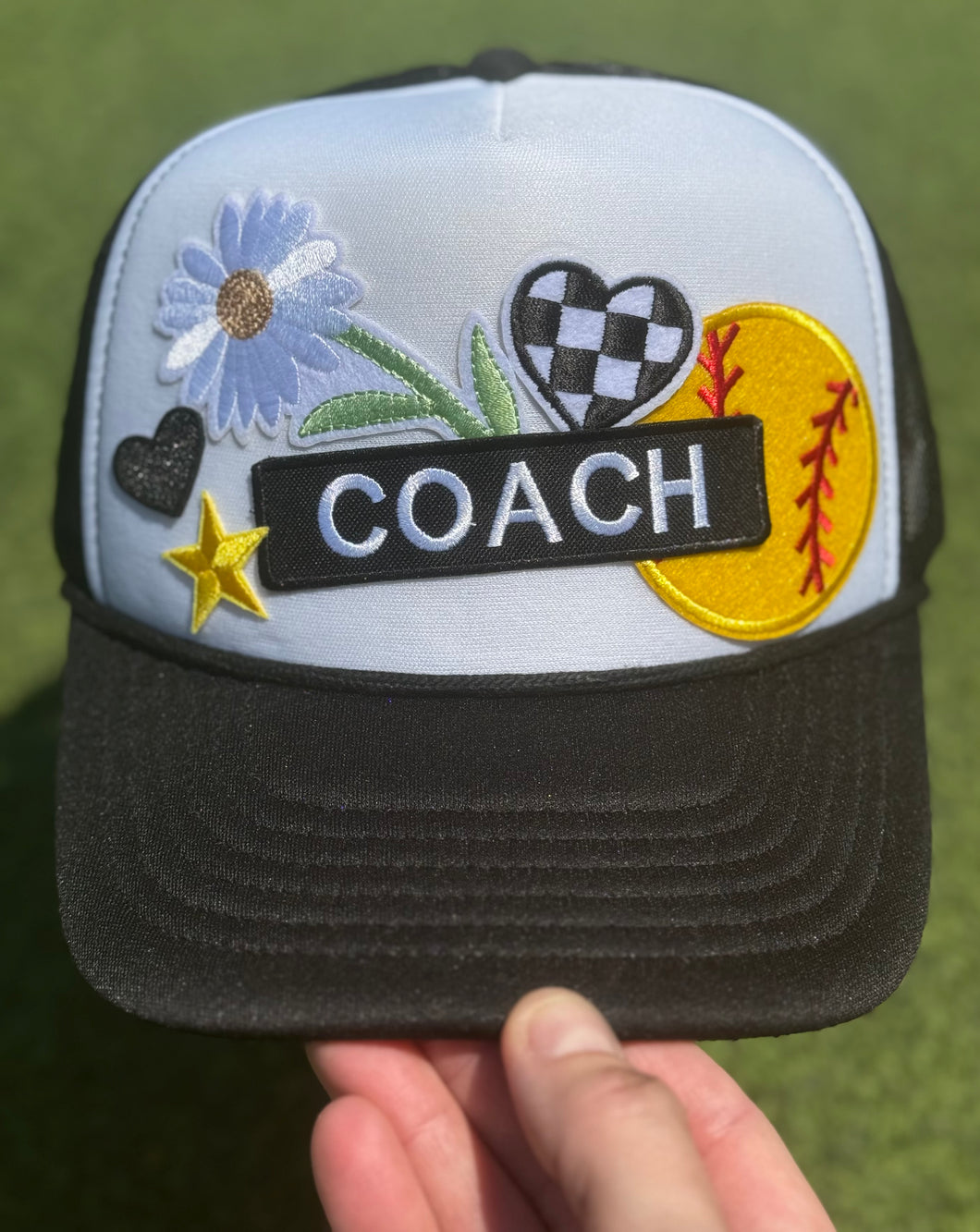 Softball Coach Trucker Cap
