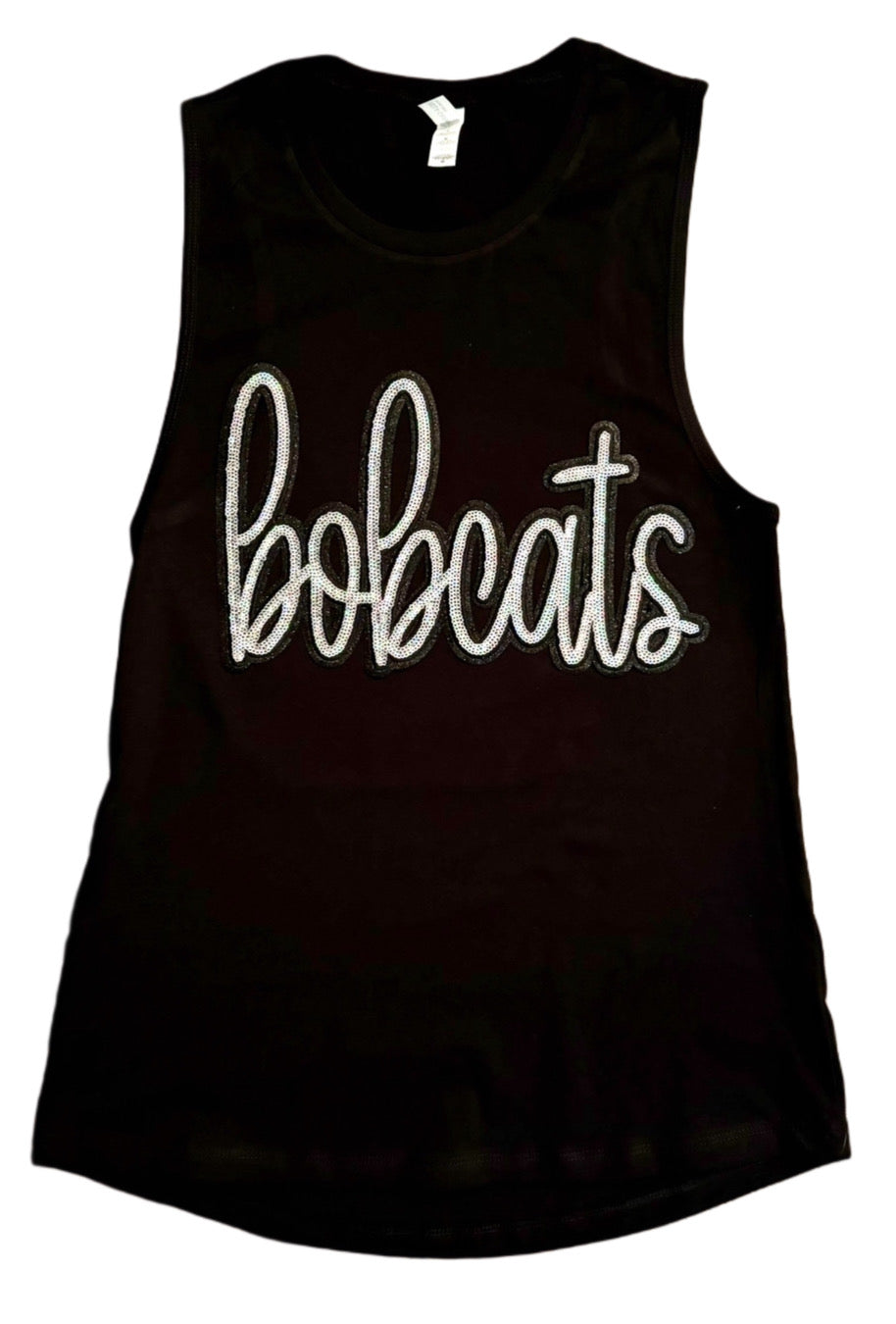 Sequin Bobcats Tank Top