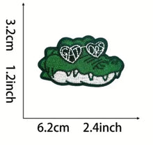 Load image into Gallery viewer, Alligator Iron On Patches
