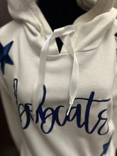 Load image into Gallery viewer, Bobcats &amp; Stars Distressed Hoodie