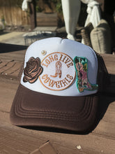 Load image into Gallery viewer, Long Live Cowgirls Trucker Hat