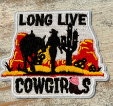 Load image into Gallery viewer, Long Live Cowgirls Iron On Patches