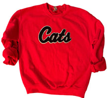 Load image into Gallery viewer, Cats Patch Sweatshirts (Various Color Options)