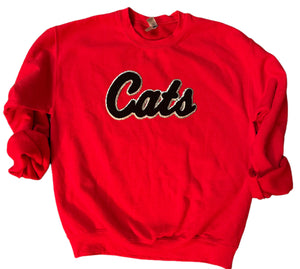 Cats Patch Sweatshirts (Various Color Options)