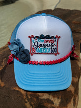 Load image into Gallery viewer, She Loves Jesus and America Too Hat