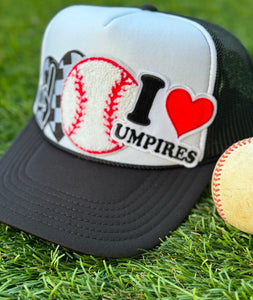 Baseball Patch Trucker Hats (Various Options)