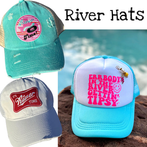 River Themed Hats (Various Styles)