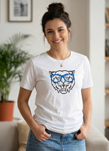 Load image into Gallery viewer, Bobcat in Glasses Graphic Tee