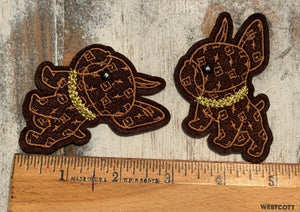 Dog Iron On Patches (Various Styles)