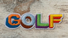 Load image into Gallery viewer, Colorful Golf Iron On Patch