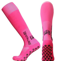 Load image into Gallery viewer, Non-Slip Pink Football Socks