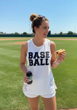 Load image into Gallery viewer, Baseball Bow Hem Tank Top