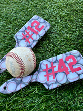 Load image into Gallery viewer, Customized Baseball Paddle Brush