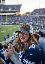 Load image into Gallery viewer, Custom Football Number Patch Hat