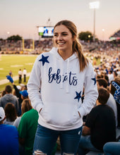 Load image into Gallery viewer, Bobcats &amp; Stars Distressed Hoodie