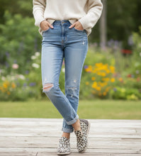 Load image into Gallery viewer, Leopard Slide On Shoes