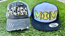 Load image into Gallery viewer, Baseball &amp; Softball MOM Trucker Caps