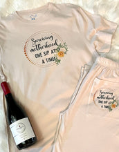 Load image into Gallery viewer, Surviving Motherhood One Sip At A Time Loungewear Set