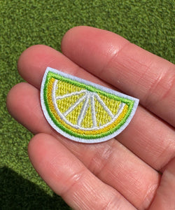 Lemon Iron On Patches