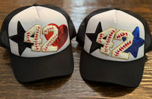 Load image into Gallery viewer, Baseball Number Patch Trucker Hats (CUSTOM)