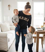Load image into Gallery viewer, Leopard Mama Patch Sweatshirt
