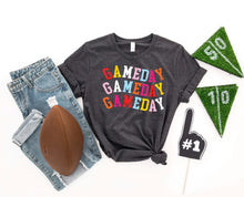 Load image into Gallery viewer, Colorful Game Day Top (Sweatshirt or Tee)