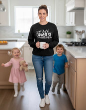 Load image into Gallery viewer, Worlds Okayest Mom Sweatshirt