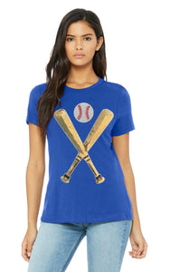 Sequin Baseball Bat & Ball Tops (Tanks, Tees & Sweatshirts)
