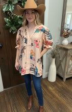 Load image into Gallery viewer, Rodeo Daisies Blouse