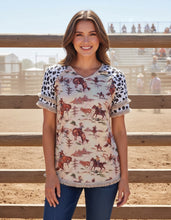 Load image into Gallery viewer, Rodeo Dreams Fringe Top