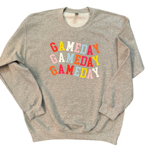 Colorful Game Day Top (Sweatshirt or Tee)