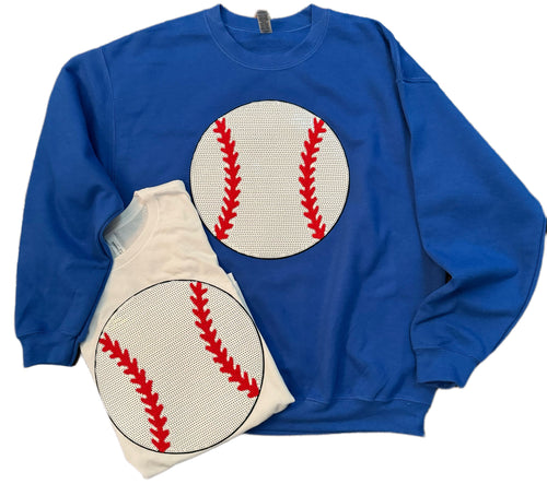 Sequin Baseball Sweatshirt & Hoodies (Various Options)